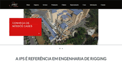 Desktop Screenshot of ips.com.br