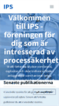 Mobile Screenshot of ips.se