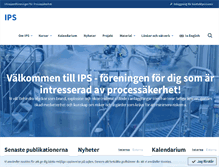 Tablet Screenshot of ips.se