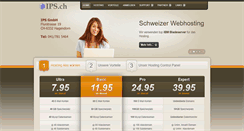 Desktop Screenshot of ips.ch